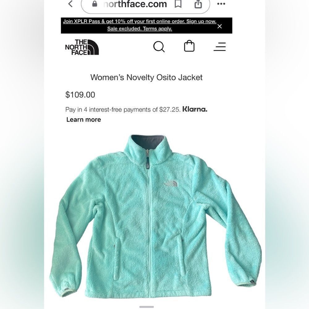The North Face Women's Novelty Osito Jacket - Picture 5 of 12